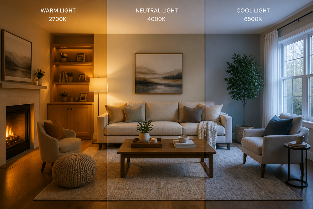 Choosing the Right LED Color Temperature for Every Room