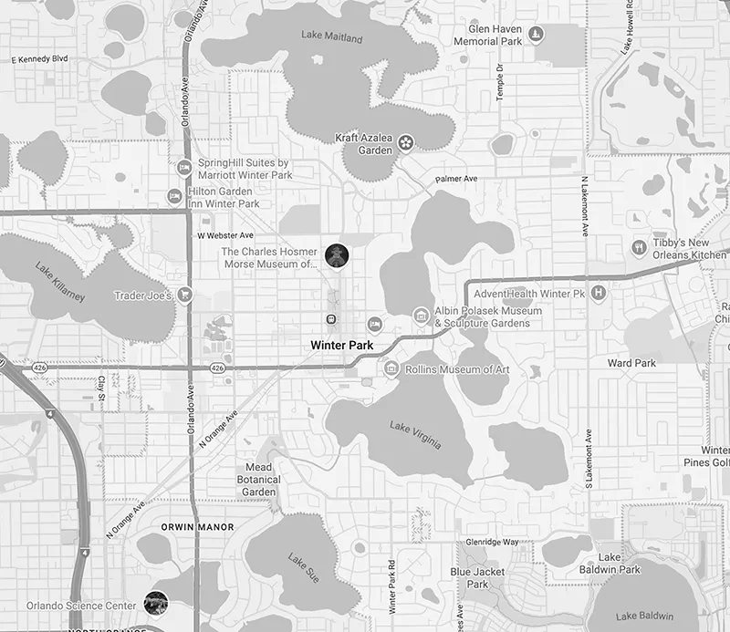 Winter Park Fl Map
