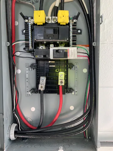 New two pole 30 amp Square D breaker installed for the Casselberry water heater circuit