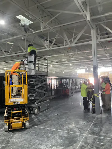 Commercial electrical work at Walmart in Lady Lake by Spectrum Electric, federal electrical contractor.